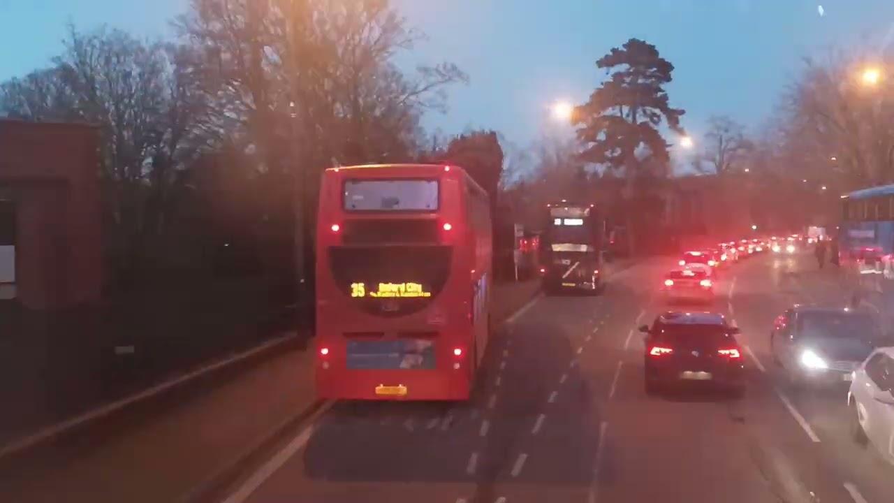 🇬🇧 BUS ROUTE TIMELAPSE | Thames Travel Connector X1: Wantage ➔ Headington, Nuffield Centre