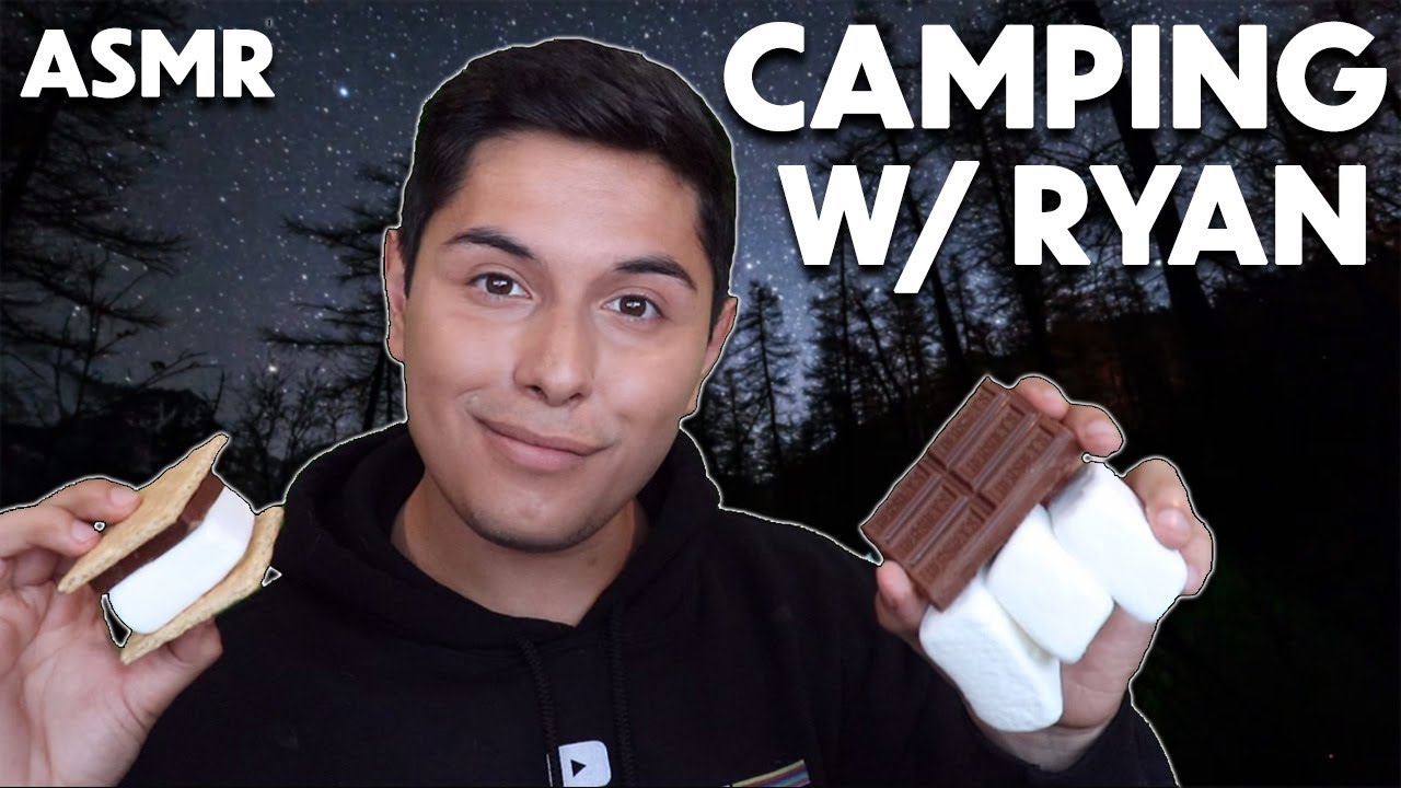 ASMR | Camping with Ryan RP! (Making S'mores!)