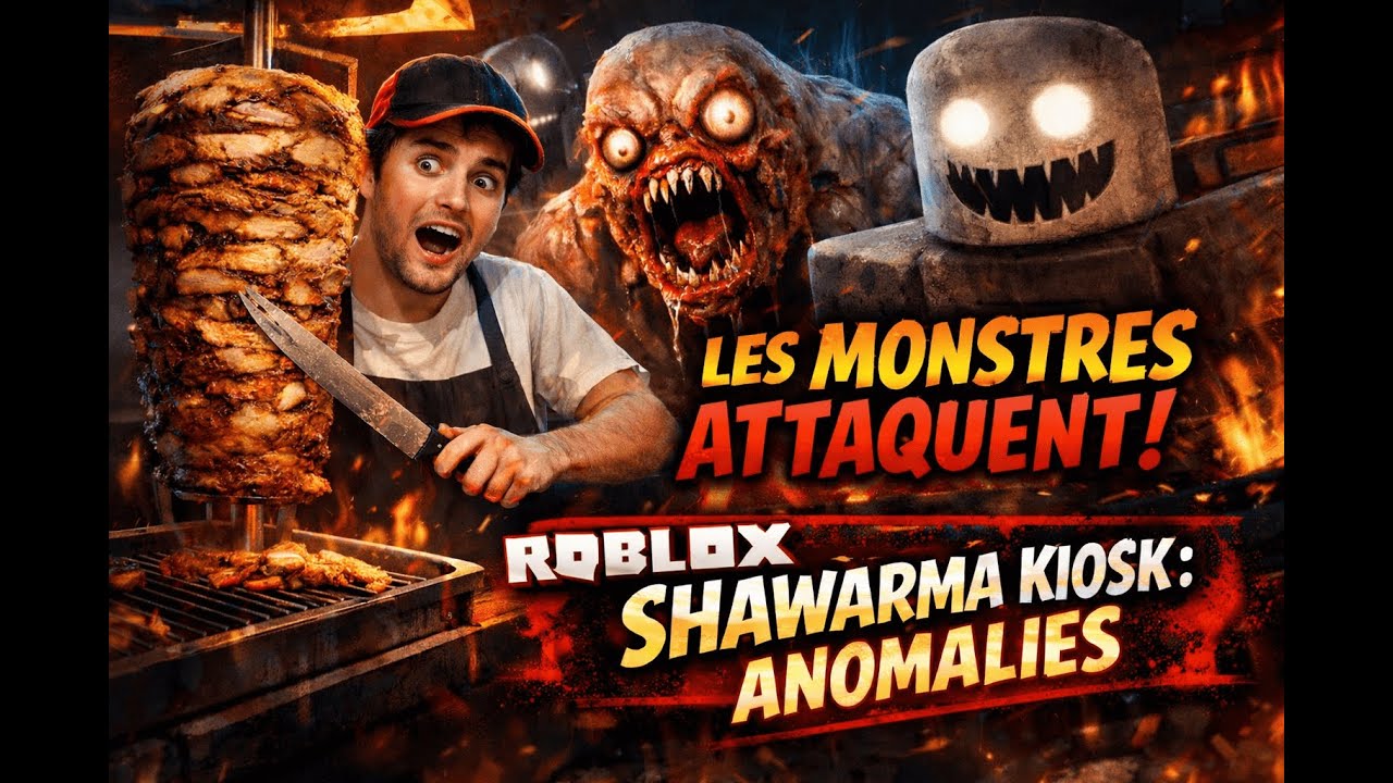 J'ai travailler dans un comptoir de shawarma les monstre attaque!!!