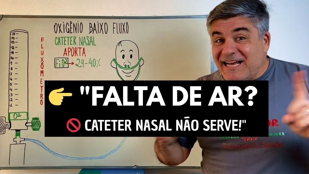 Catéter nasal de oxigênio funciona mesmo? Veja a verdade!