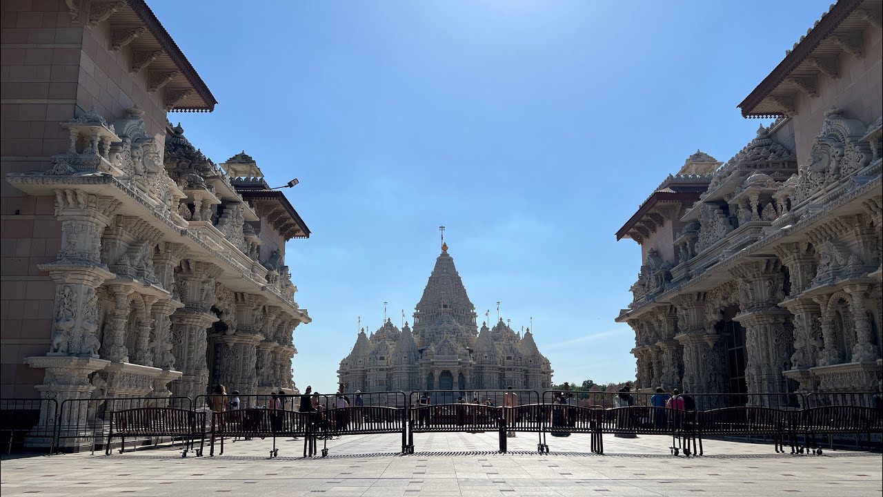 The 2nd Largest Hindu Temple in the world (BAPS Shri in NJ, USA) 5-24-2024
