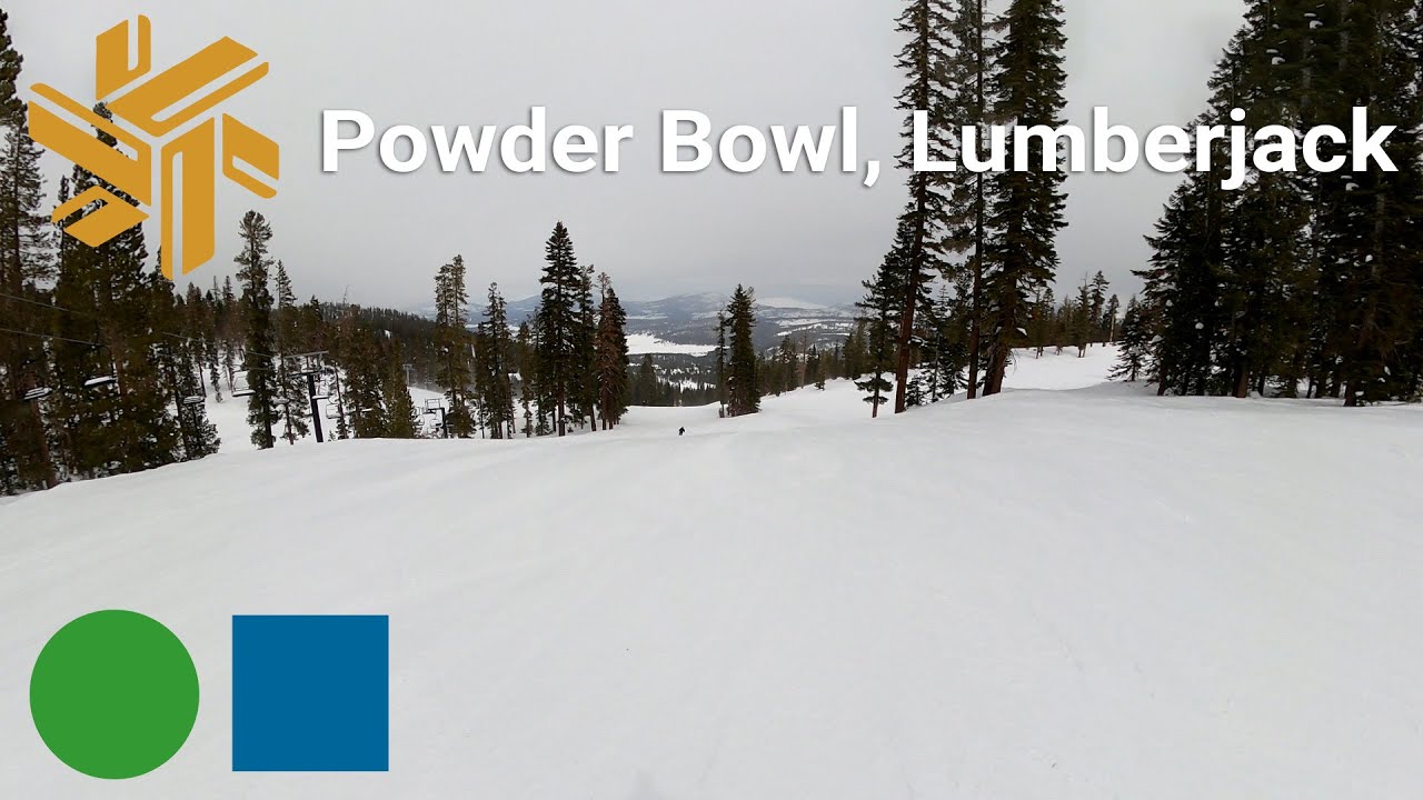 Northstar - East Ridge to Powder Bowl to Lumberjack