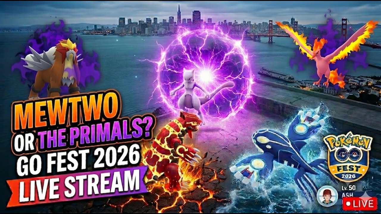 🔴 LIVE: Mewtwo Raid & Primals in Raids - GO Fest Copenhagen