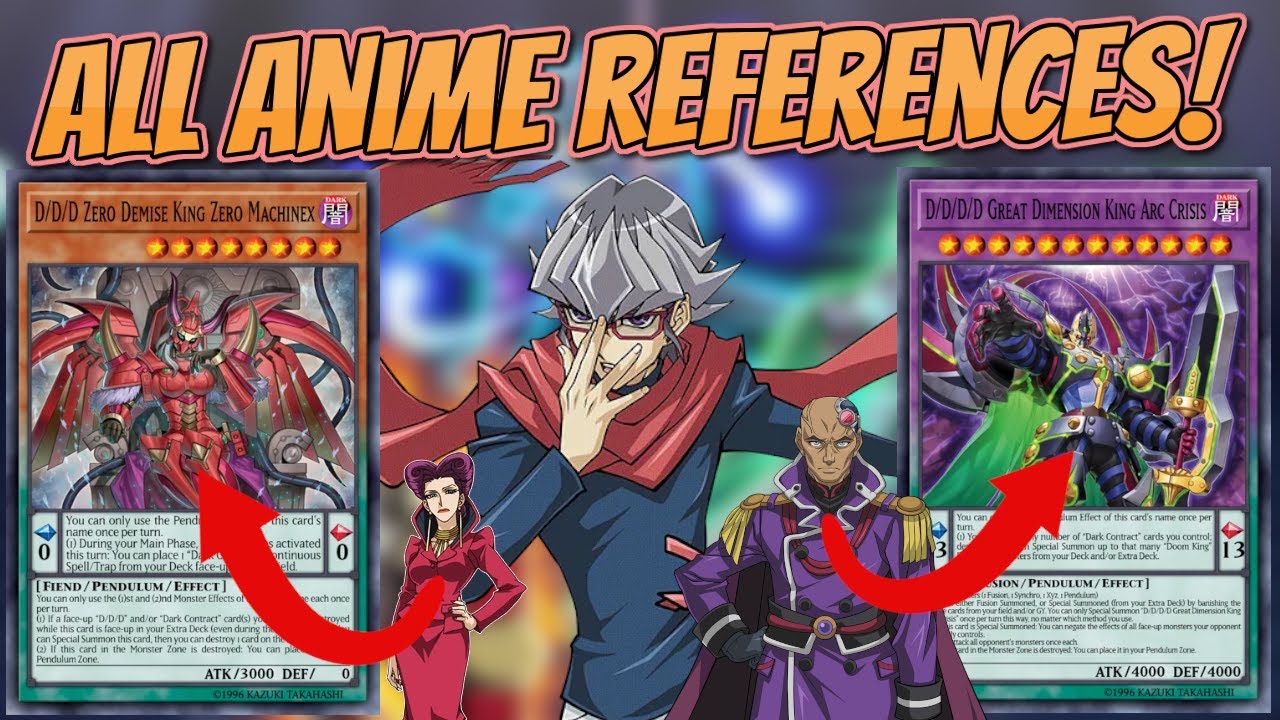 NEW D/D/D Support - ALL Yugioh Arc-V Anime References!