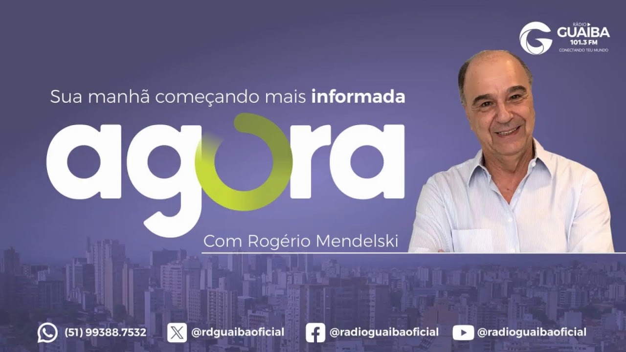 AGORA, COM ROGÉRIO MENDELSKI 16/02/2026