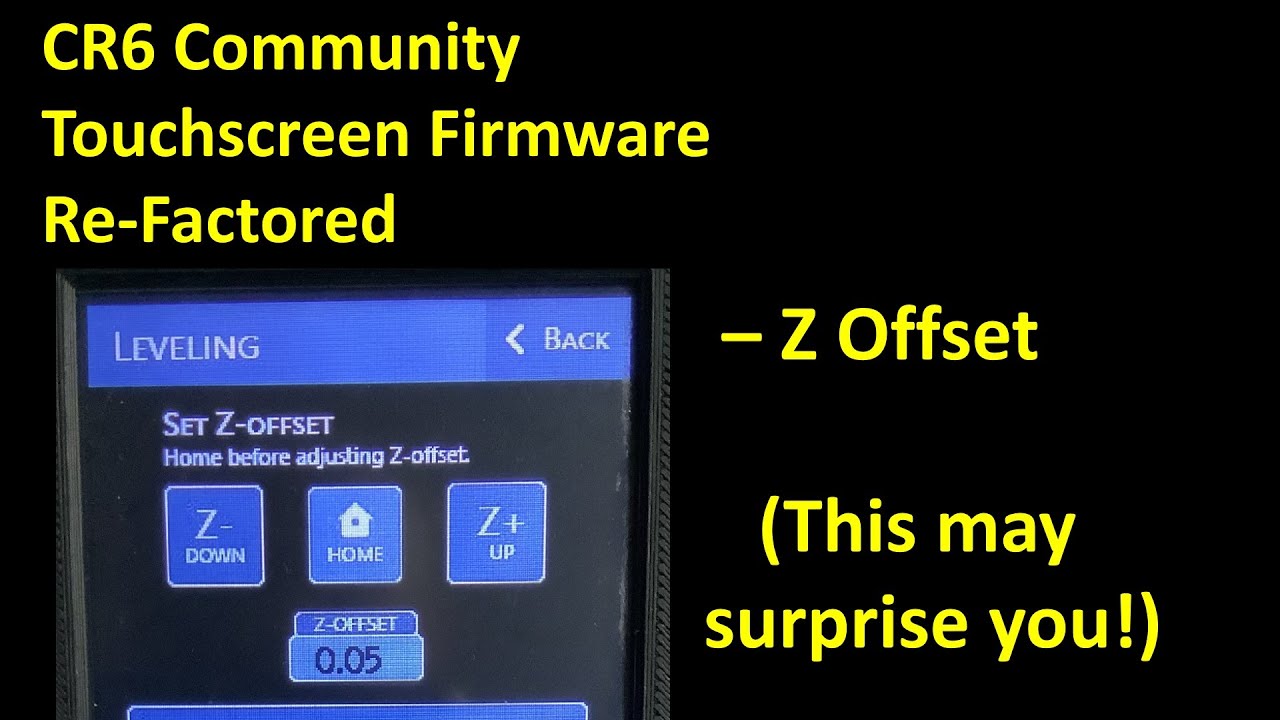 A Novel CR6 Z-Offset Measurement Method.  Surprise!
