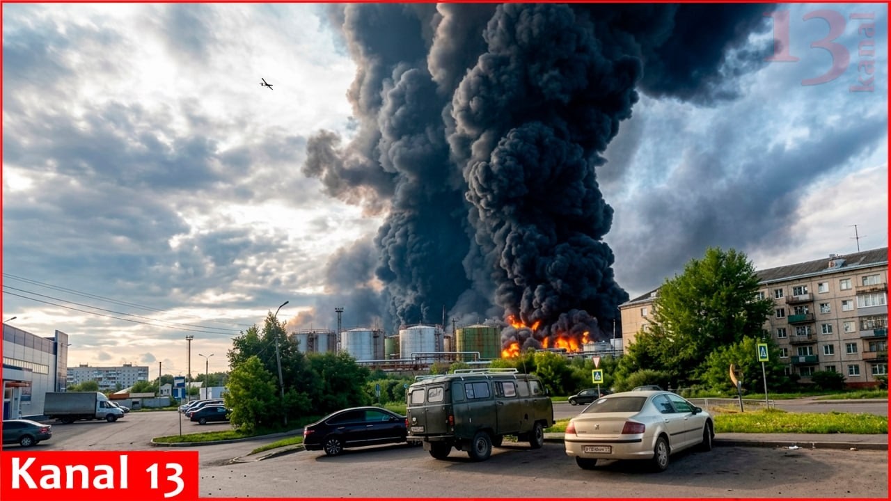 Украинские дроны атаковали нефтебазу &laquo;Темп&raquo;, снабжавшую российскую армию: начался сильный пожар