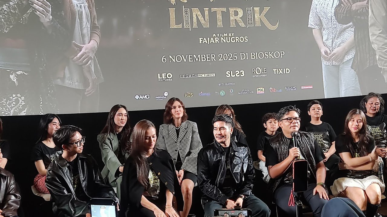 PRESS CONFERENCE OFFICIAL POSTER & TRAILER 'SOSOK KETIGA LINTRIK'