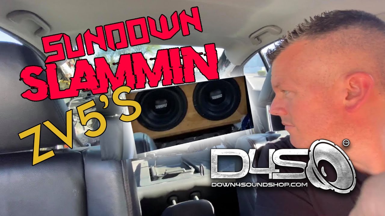 Sundown ZV5's and Salt 6K Heavy Bass Demo 🔊