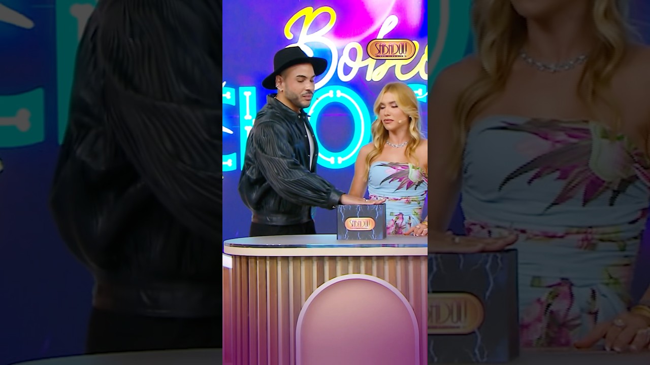 O Gustavo Mioto disse tudo, n&eacute;? 🤣 #sbt #sabadoucomvirginia #virginia #lucasguedez #gustavomioto