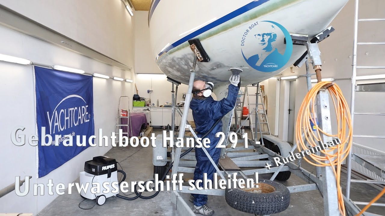 Traum Gebrauchtboot – Folge 3: Unterwasserschiff bearbeiten