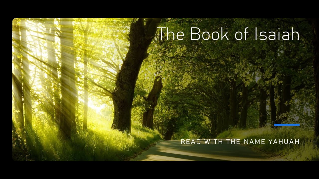 Isaiah(Yeshayahu) Dramatized Audio Bible Chapter 1-9 | Read with the name of Yahuah