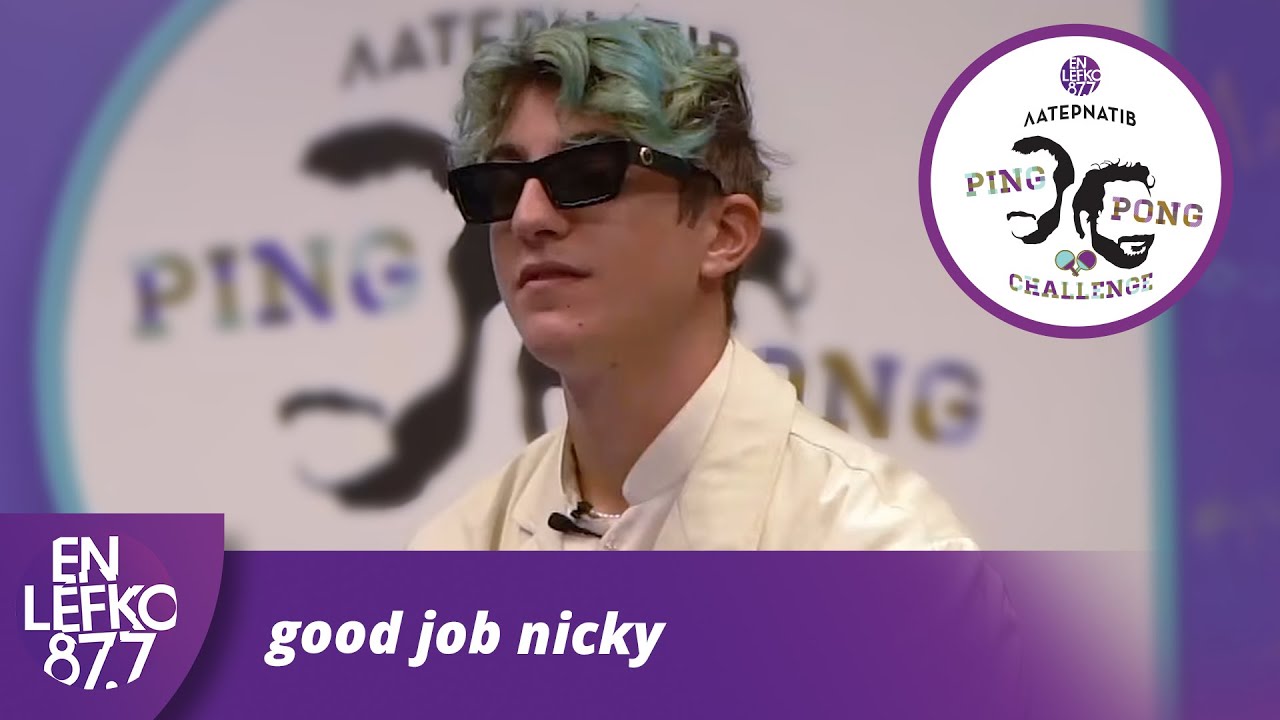 good job nicky - The Ping Pong Challenge | En Lefko 87.7