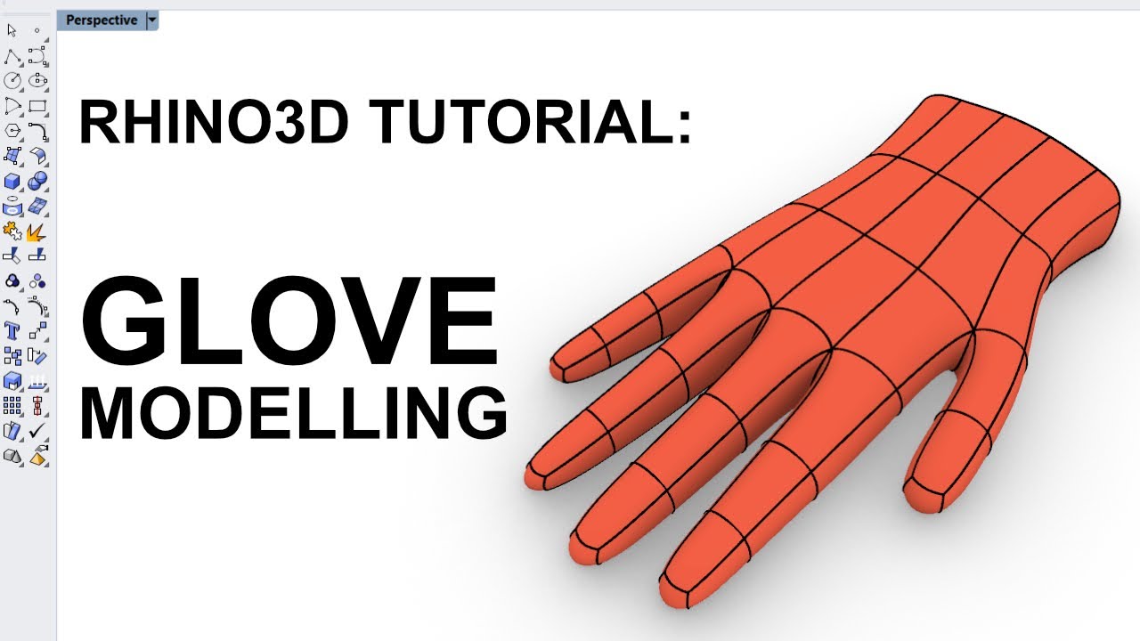 Rhino 7 WIP Tutorial: Creating a Glove using Sub-division (or Sub-D) Modeling