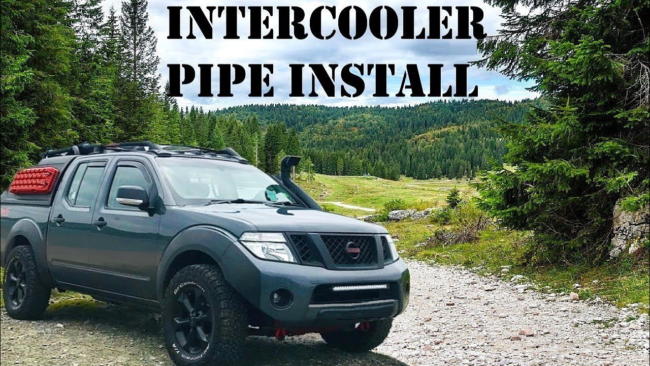 Установка патрубка интеркулера | Frontier - Navara - Pathfinder 2-го поколения #nissanfrontier #n...