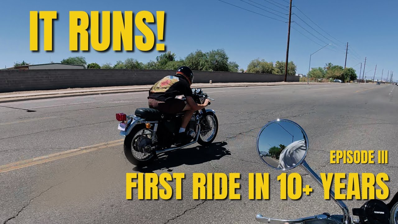 This Honda CB750 Rides Again | First Real Ride in Over a Decade