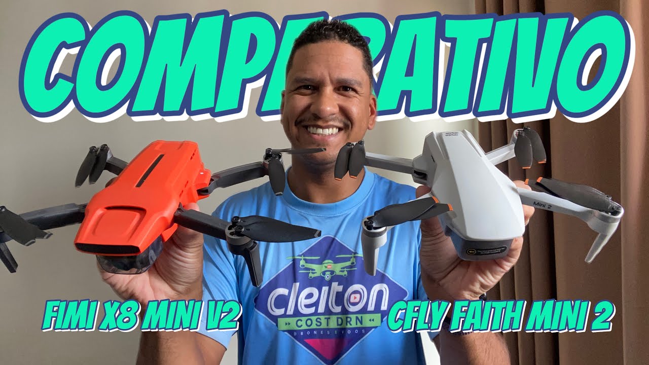 FIMI X8 MINI V2 VS CFLY FAITH MINI 2 || Comparativo QUAL MELHOR DRONE??