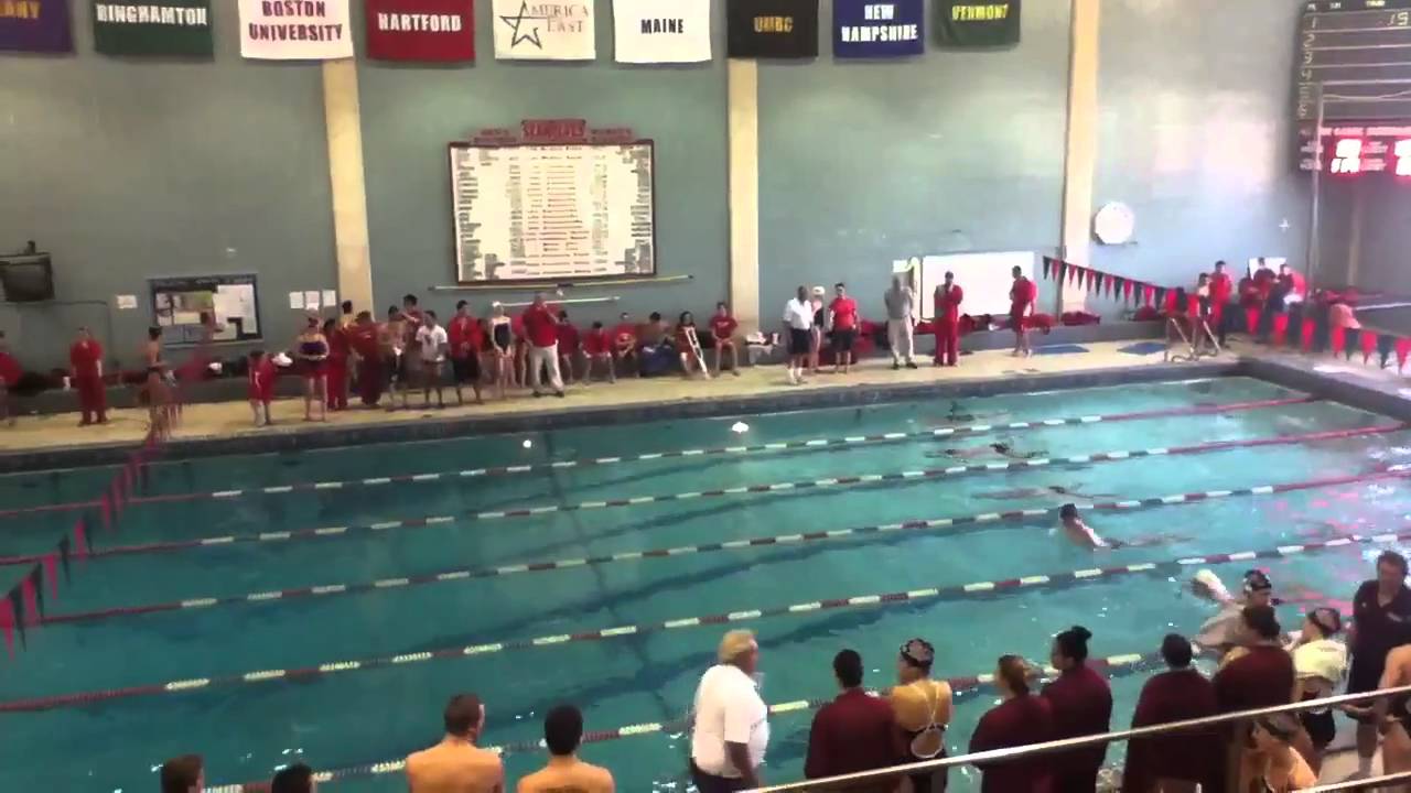 Stony Brook men swimming