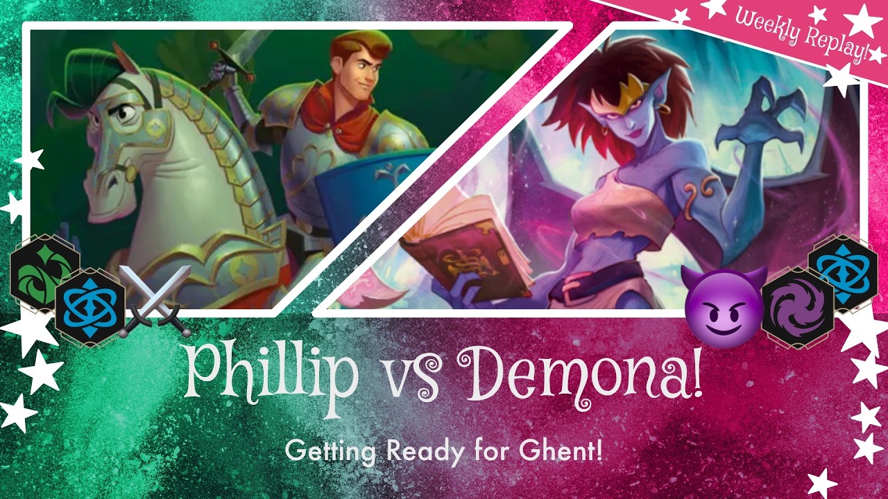 Challenge Prep: 💙💜 Blurple vs 💚💙 Prince Phillip! | Lorcana Game Play | Deck Analysis