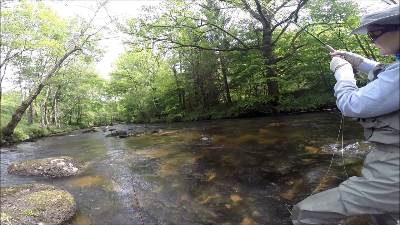 TRUITE à la mouche - CORREZE MAI 2015