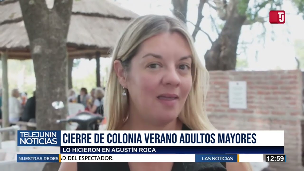 SE REALIZÓ EL CIERRE DE LA COLONIA PARA ADULTOS MAYORES