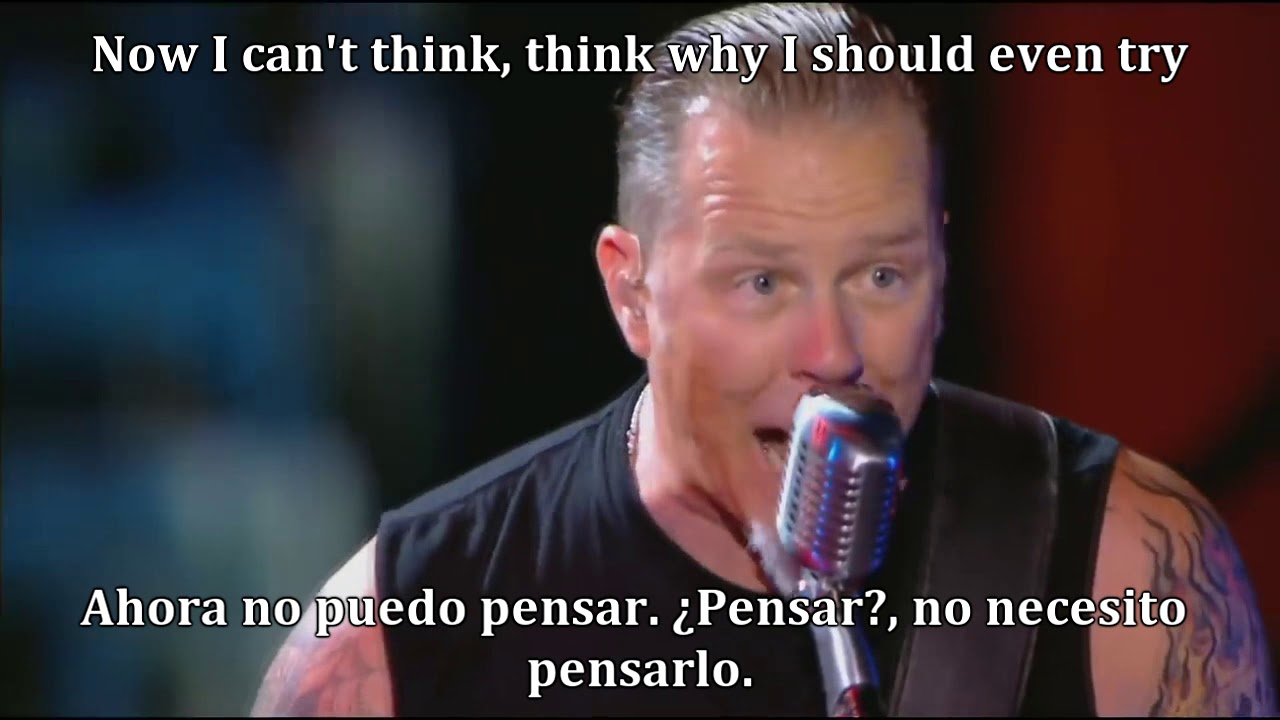 Metallica - Fade To Black (lyrics y subtitulos en español)