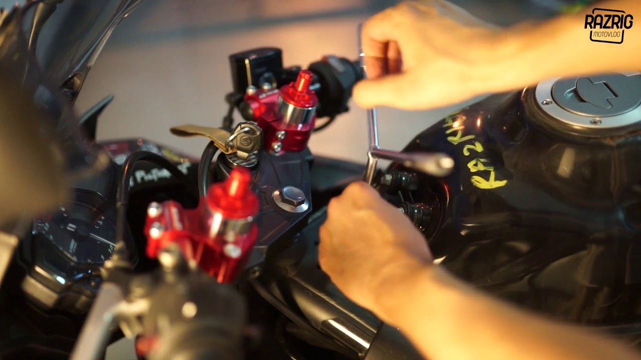 R25 ROSAK LAGI!! | Tukar spark plug je | R25 | Motovlog