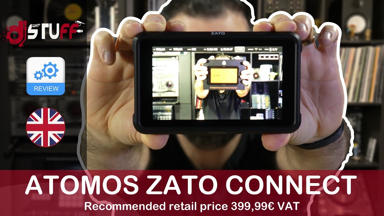 ATOMOS Zato Connect GREAT recording and LIVE affordable device WITHOUT computer 🇬🇧