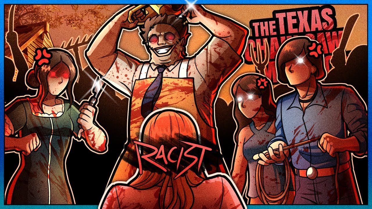 RACIST GET'S DESTROYED - Texas Chainsaw Massacre