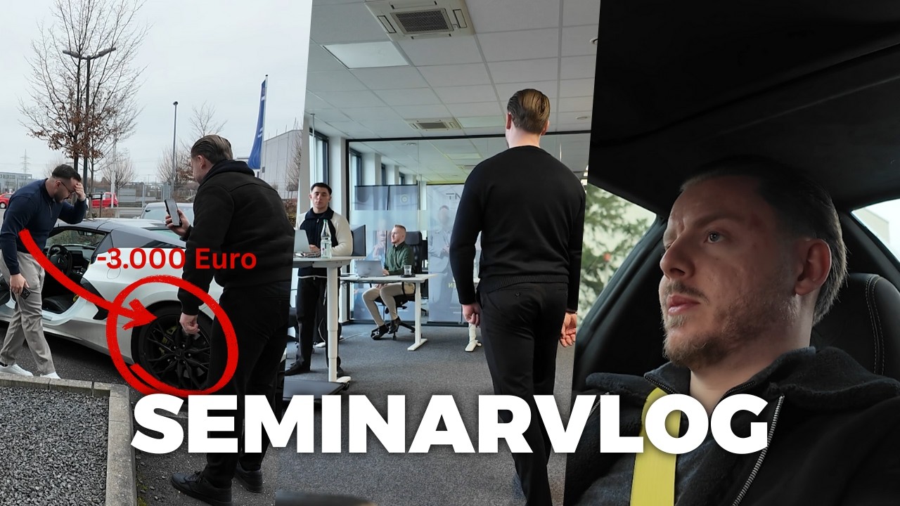 Seminarvlog: Wir haben unsere Felge zerkratzt!🤦‍♂️ (-4.000 Euro)