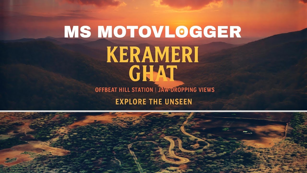 Kerameri Ghat Vlog &ndash; Telangana lo Offbeat Ghat Road Trip 🌿 | MSMOTOVLOGGER Adventures