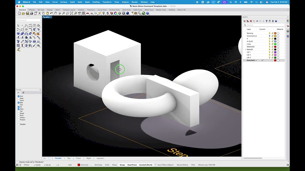 Arch Computer Graphics - Exercise 2