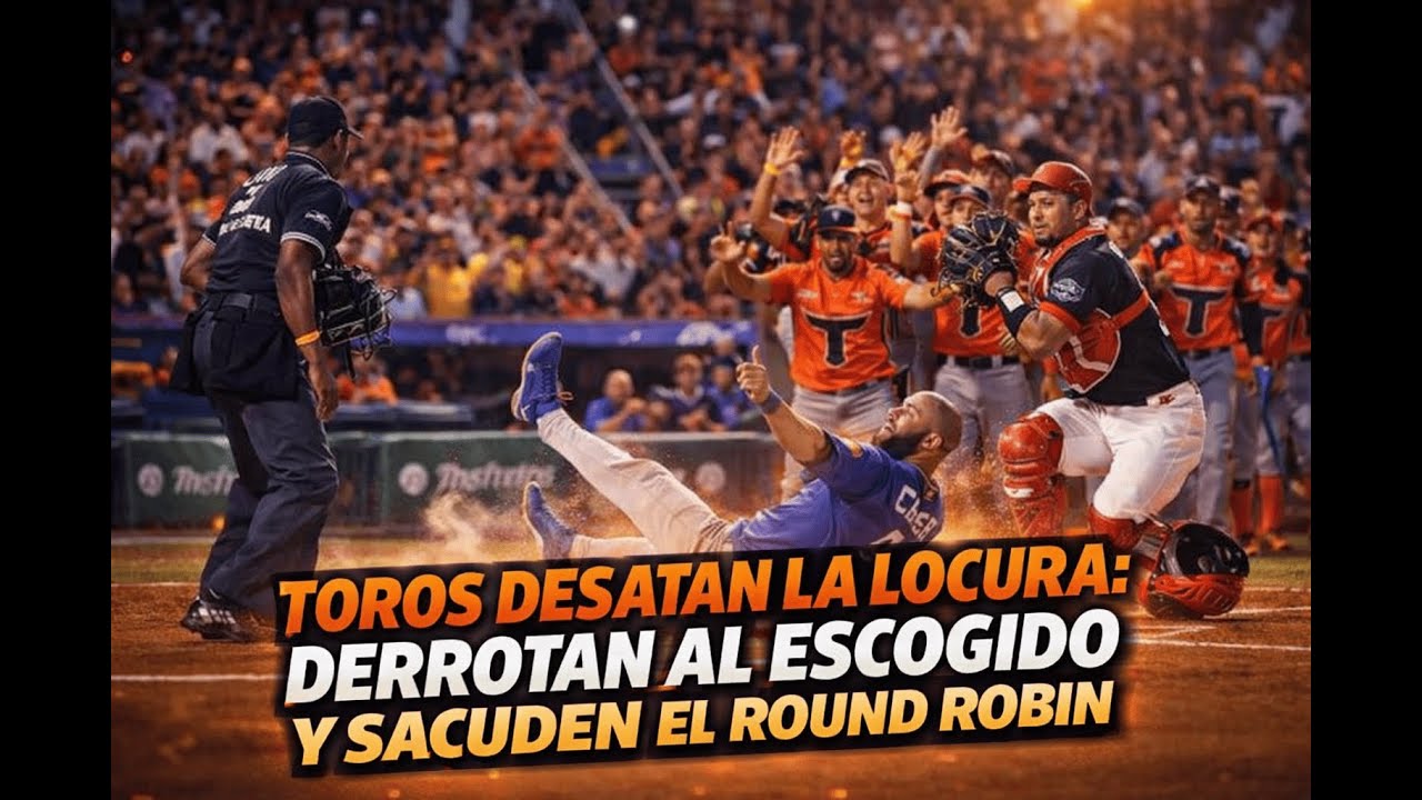 TOROS DESATAN LA LOCURA: DERROTAN AL ESCOGIDO Y SACUDEN EL ROUND ROBIN