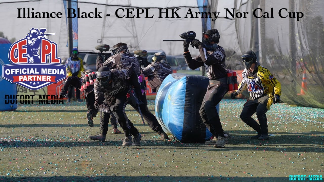 Illiance Black - CEPL HK Army Nor Cal Cup - Paintball Raw Tournament Footage