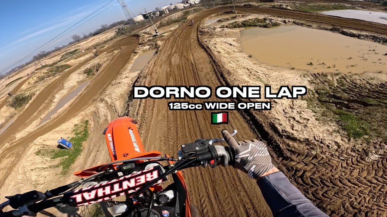 ANOTHER LAP IN DORNO - UNREAL CONDITION - WIDE OPEN 125cc