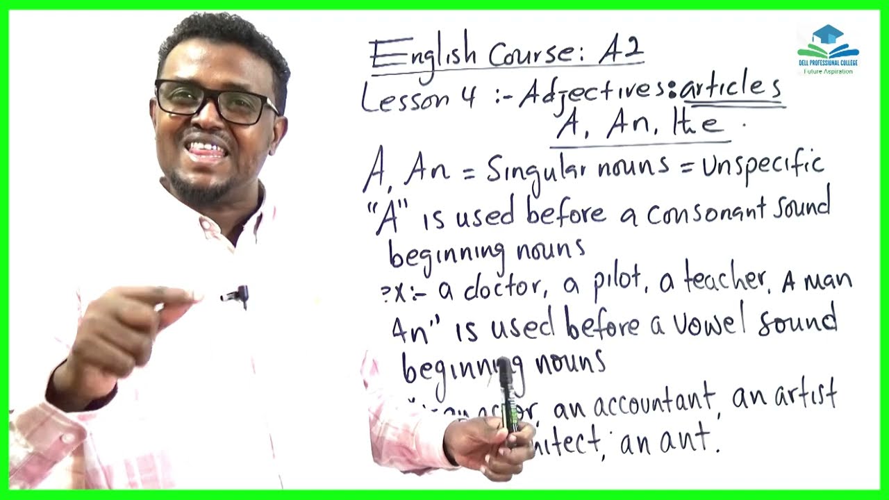 English Course_A2 Lesson 4