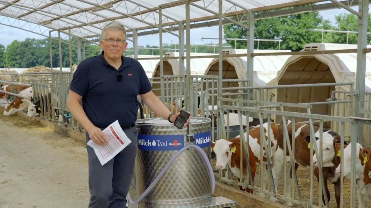 SmartMix in the MilkTaxi – How it works: Perfectly mixed milk & optimal nutrition for calves