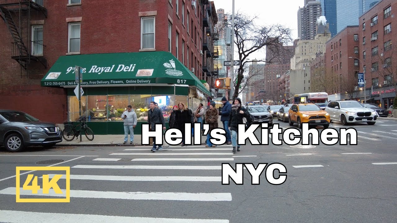 Walk Hell's Kitchen, NYC (December 2025) - 4K New York City Tour