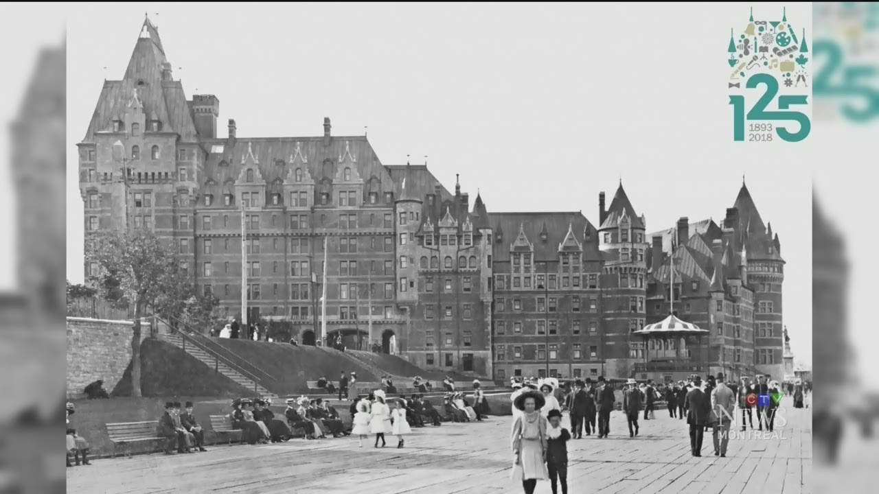 Chateau Frontenac celebrating 125 years in Quebec