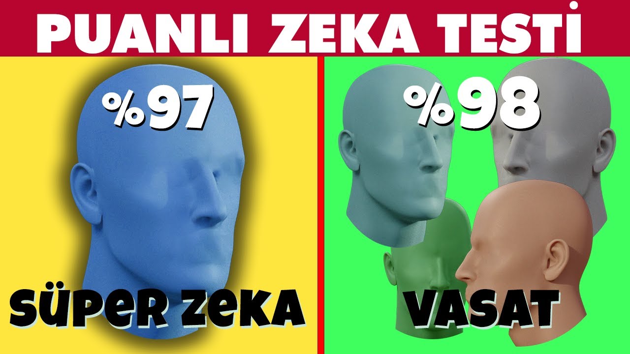 Puanlı Hızlı Zeka Testi (10 soru ve cavabı)