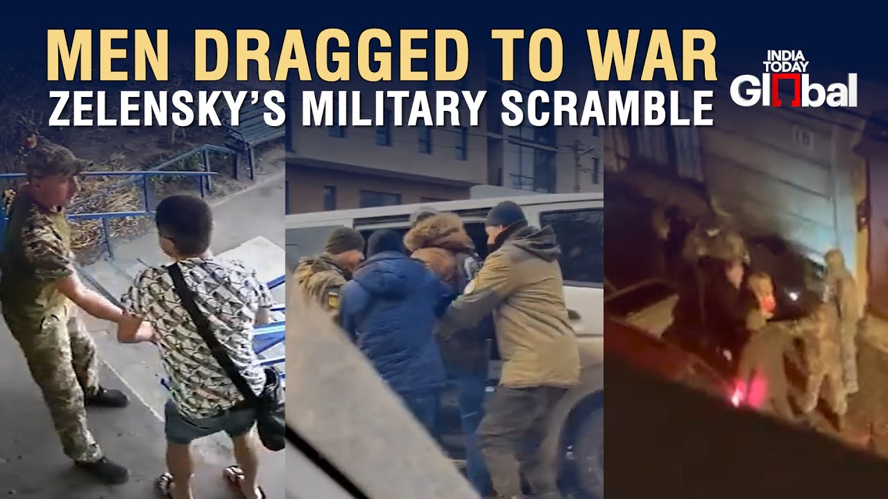 Ukrainian Men Forced Into Army: The Dark Reality Of War Recruitment| Ukraine War