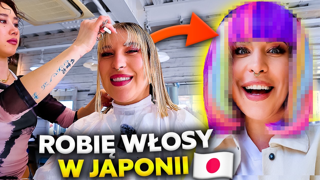 ODDAŁAM SIĘ W RĘCE JAPOŃSKIEJ FRYZJERKI! 😱 DECYDUJE O MOICH WŁOSACH! Agnieszka Grzelak Beauty