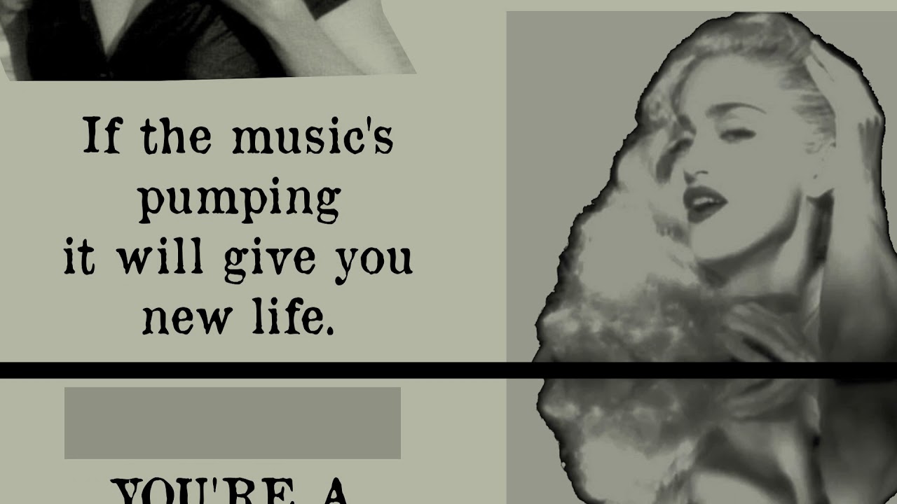 Madonna - Vogue Cover [Lyric Video]