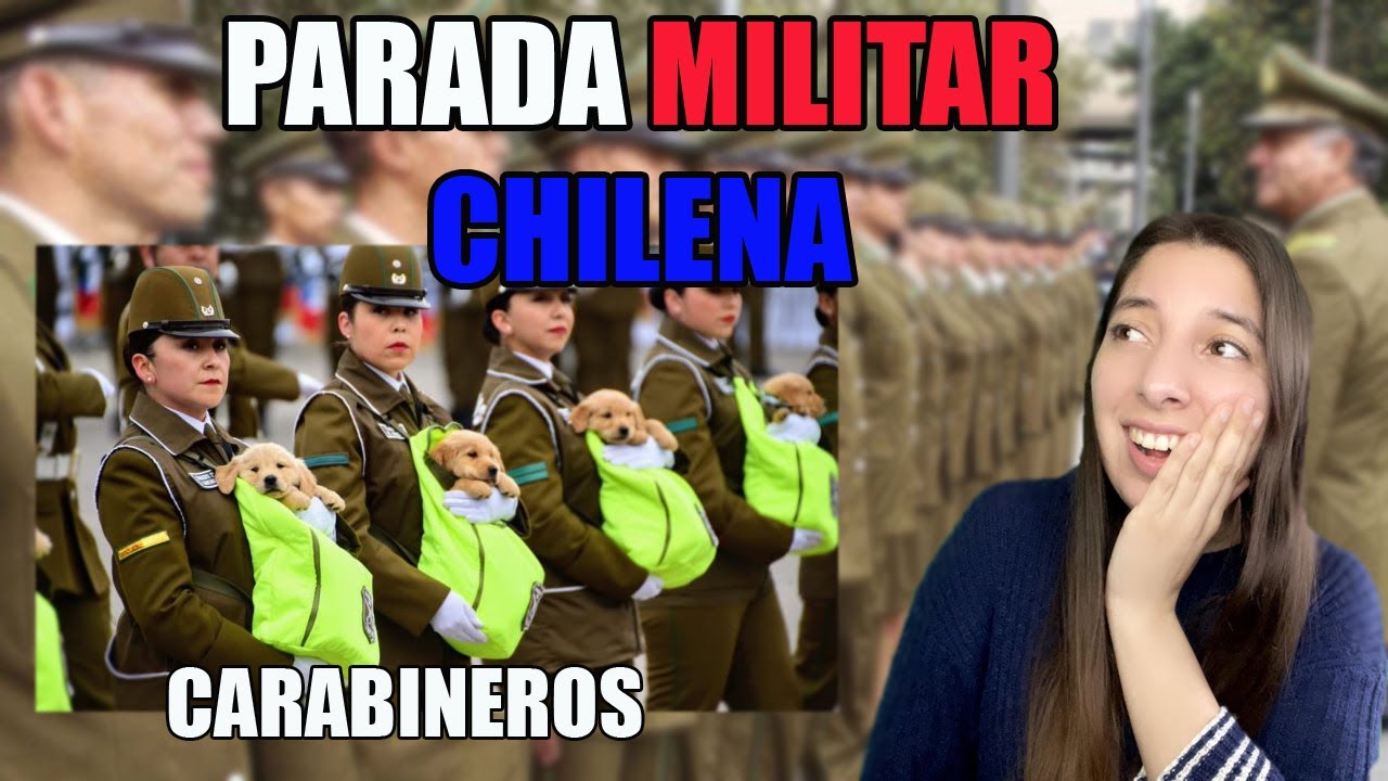 🇨🇱 PARADA MILITAR CHILENA 2018: CARABINEROS URUGUAYA REACCIONA ❤️