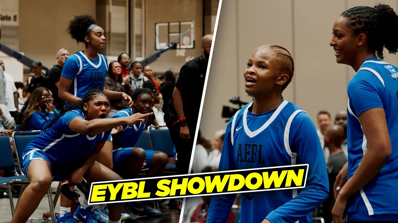 #4 GG Banks vs. #5 Morghan Reckley EYBL BATTLE in Front of a PACKED Crowd!