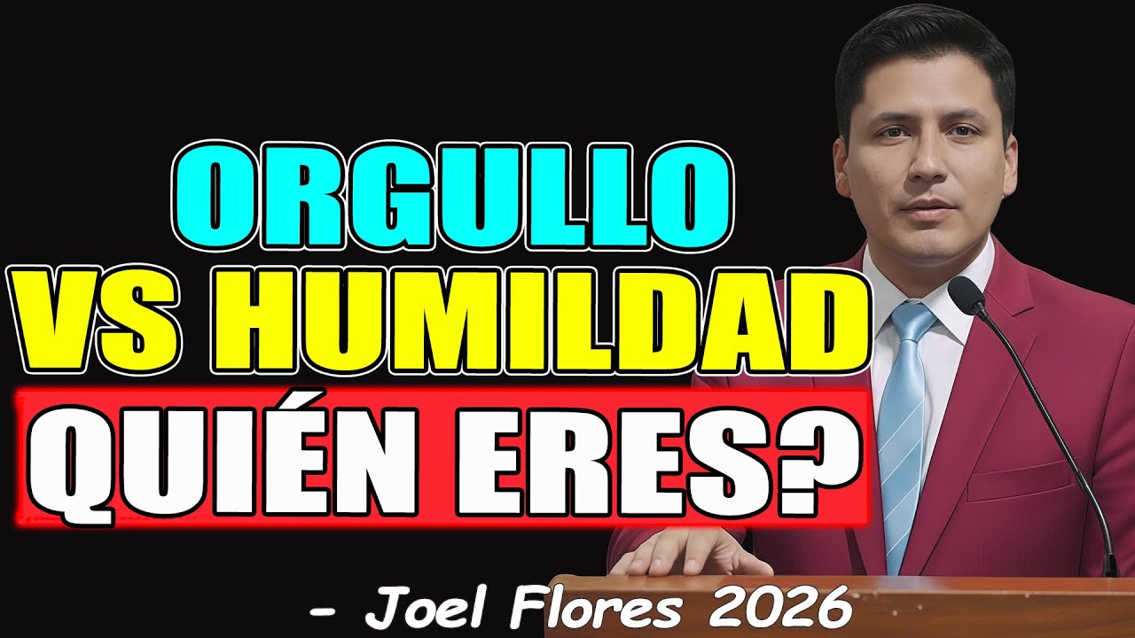 ORGULLO VS HUMILDAD QUIÉN ERES? - Joel Flores 2026