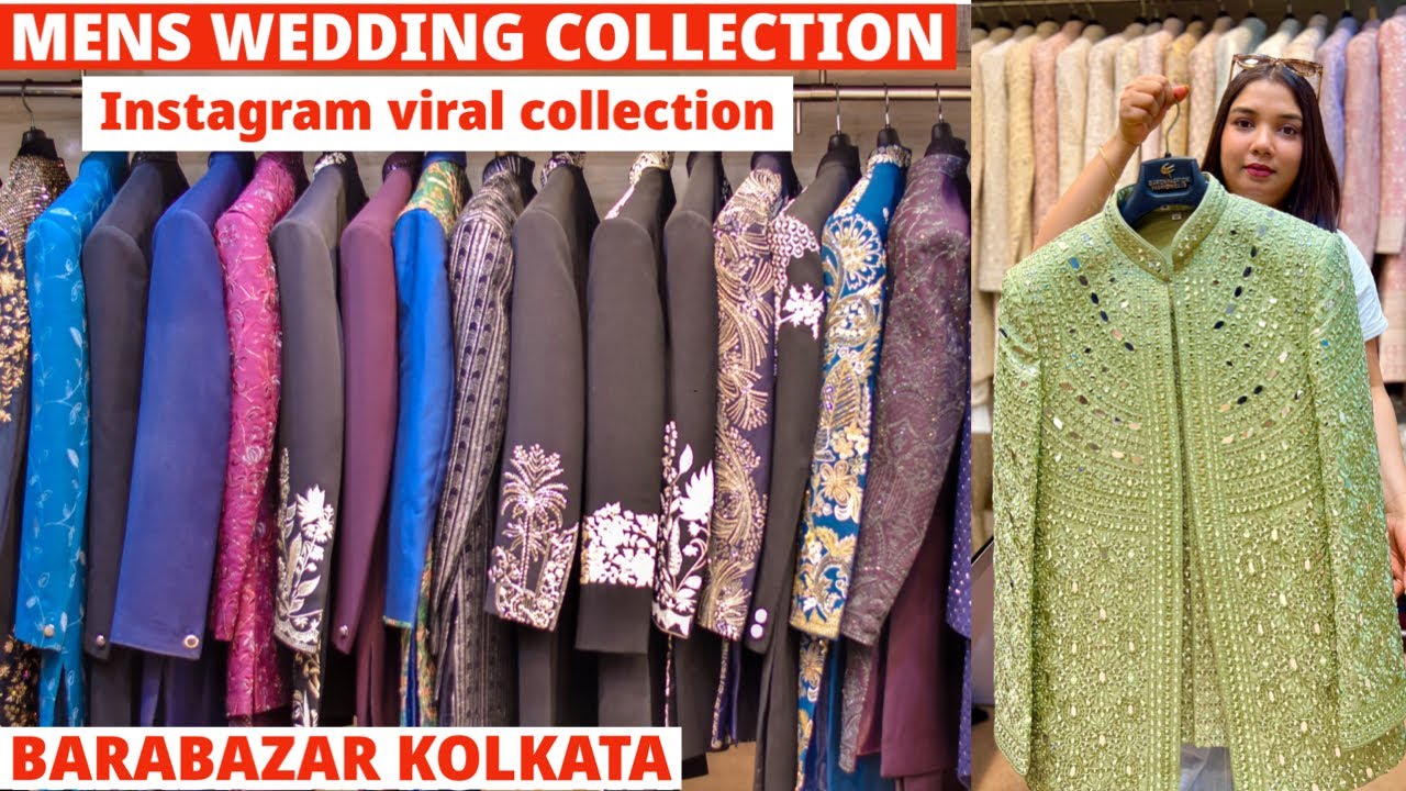 This Wedding Season Try This Combination Outfit | Barabazar Biggest Sherwani Market | Gangh Fashion