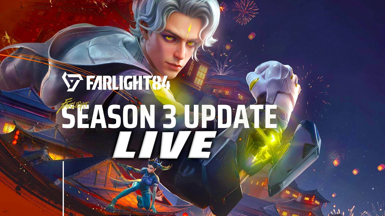LIVE Farlight 84 • Season 3 Drop! Sunil, Tyrant LMG & Double-Edge Dagger #farlight84live #farlight84