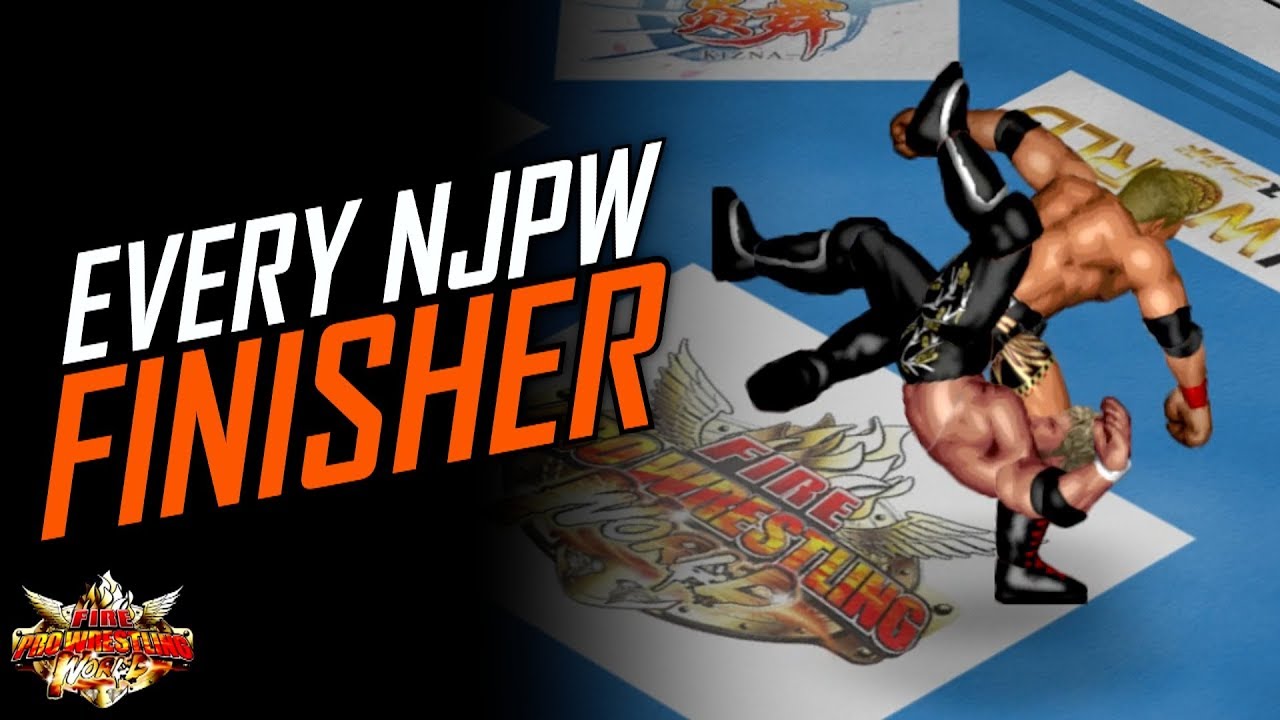 FPWW PS4 - ALL FINISHERS! (Fire Pro Wrestling World All Finishing Moves)