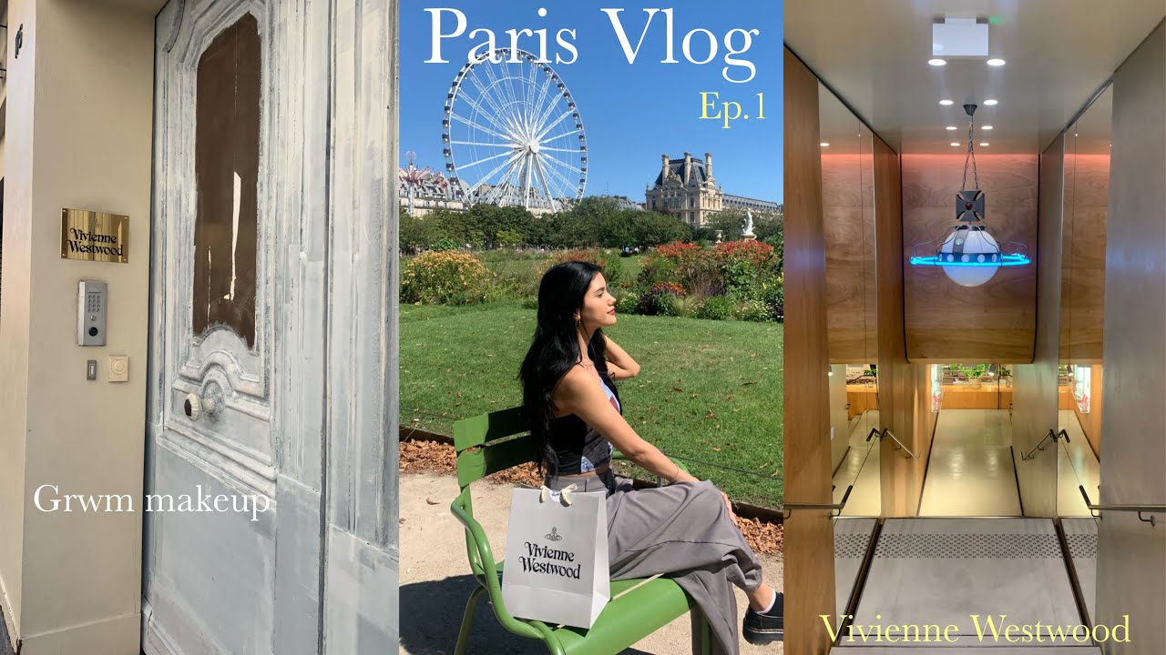 Viajando sola a Paris: Vivienne Westwood🍓, GRWM, Torre Eiffel 🇫🇷